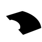 Gulvplade til brændeovn